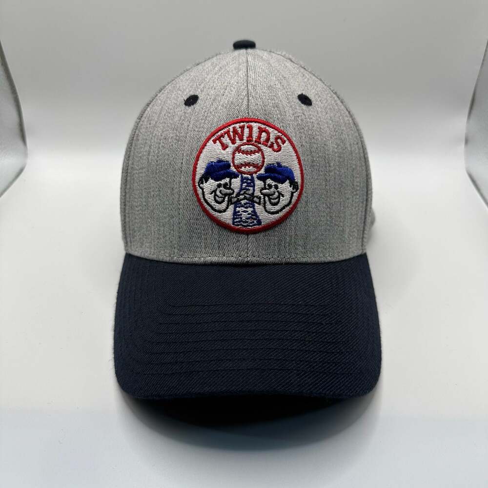 47 Brand Minnesota Twins Minnie and Paul Wool Blend Gray Baseball Cap S-M